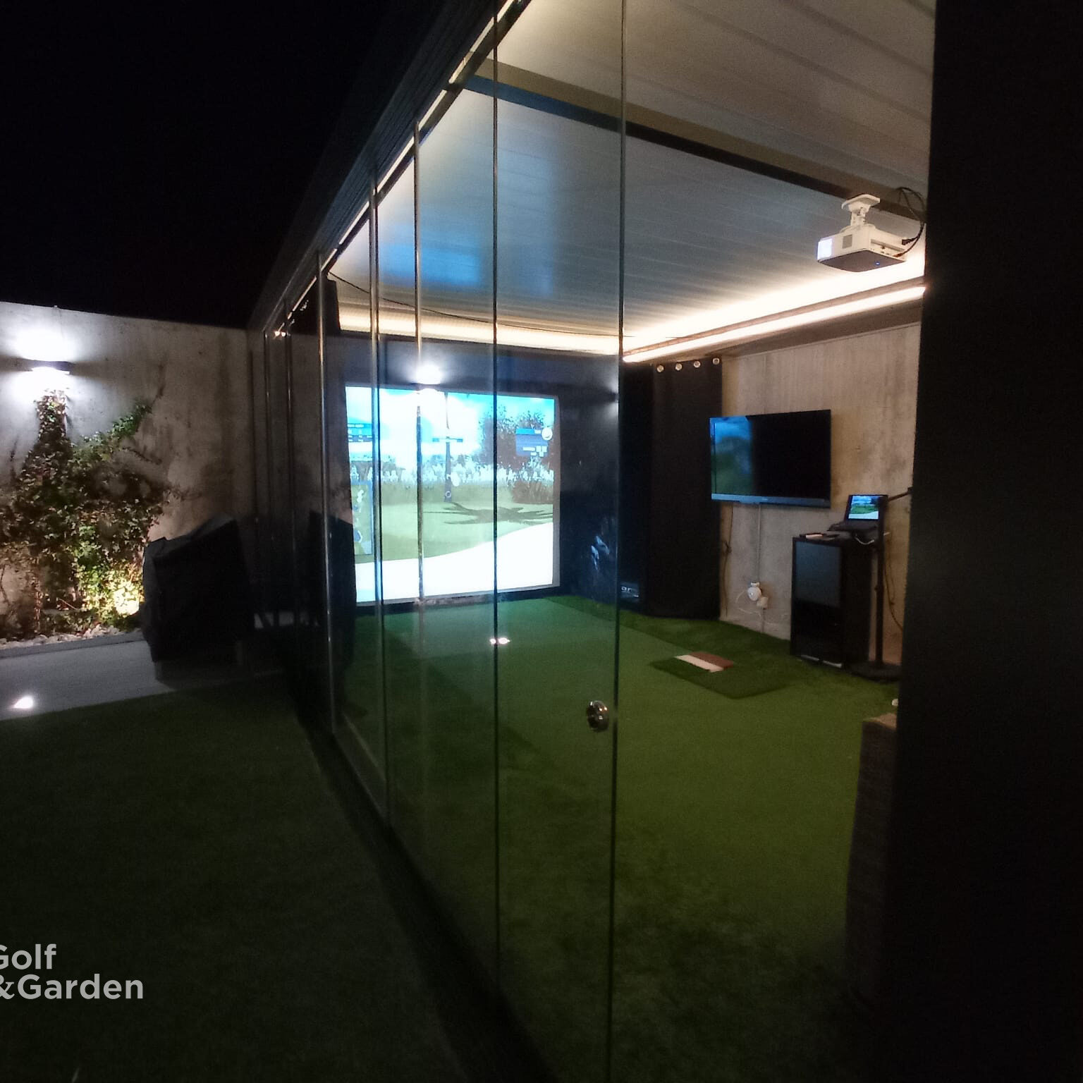 Simulador Pérgola Madrid_Golf&Garden